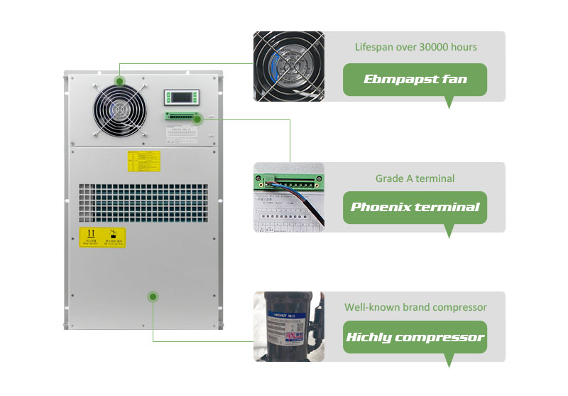 industrial outdoor cabinet air conditioner